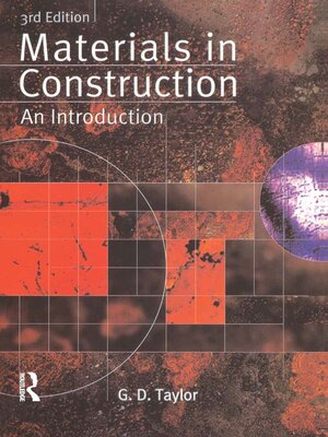 cover image of Materials in Construction